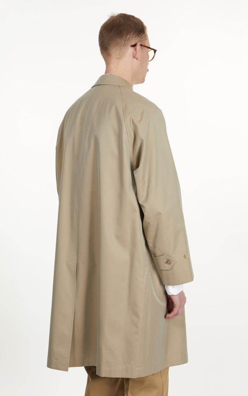 Anatomica Single Raglan I Coat Gabardine Beige