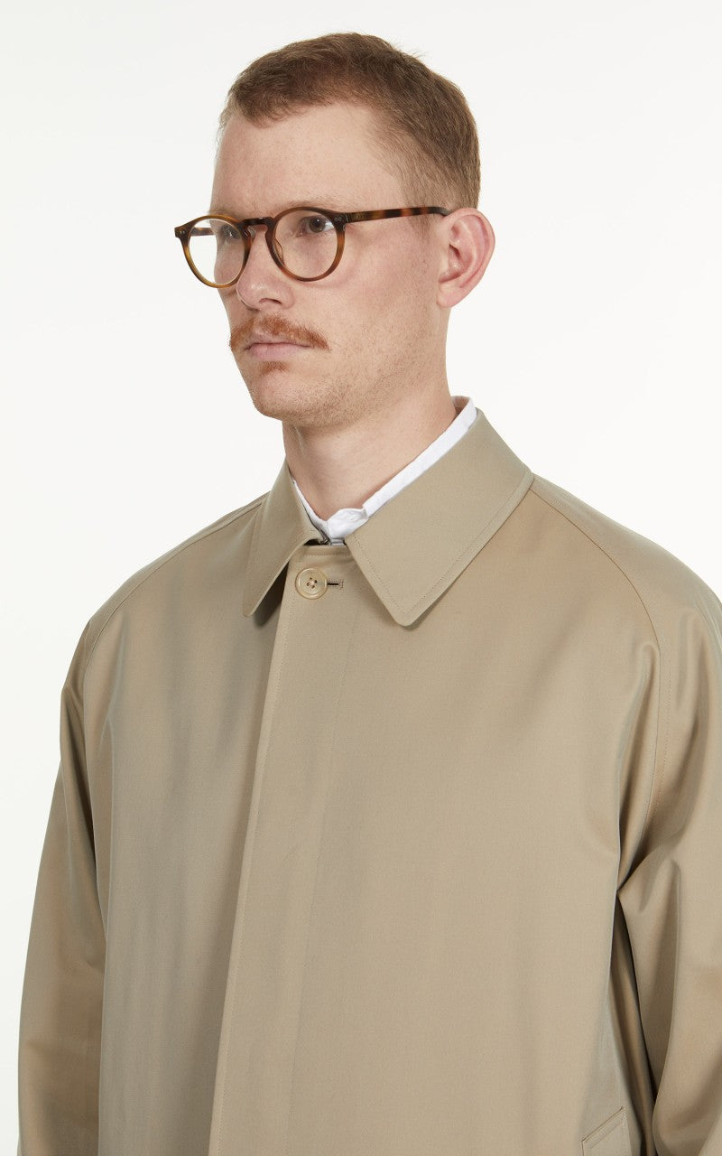 Anatomica Single Raglan I Coat Gabardine Beige