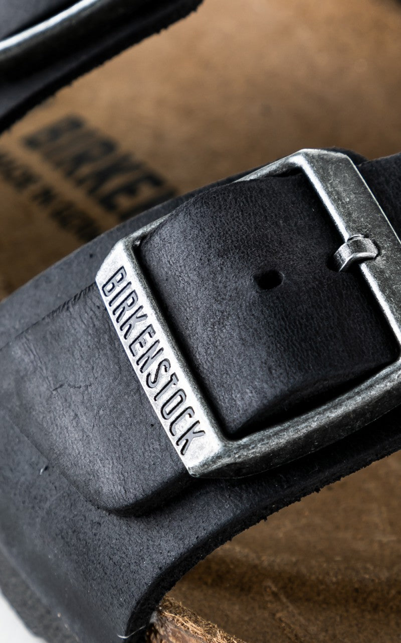 Birkenstock Arizona Oiled Nubuck Black