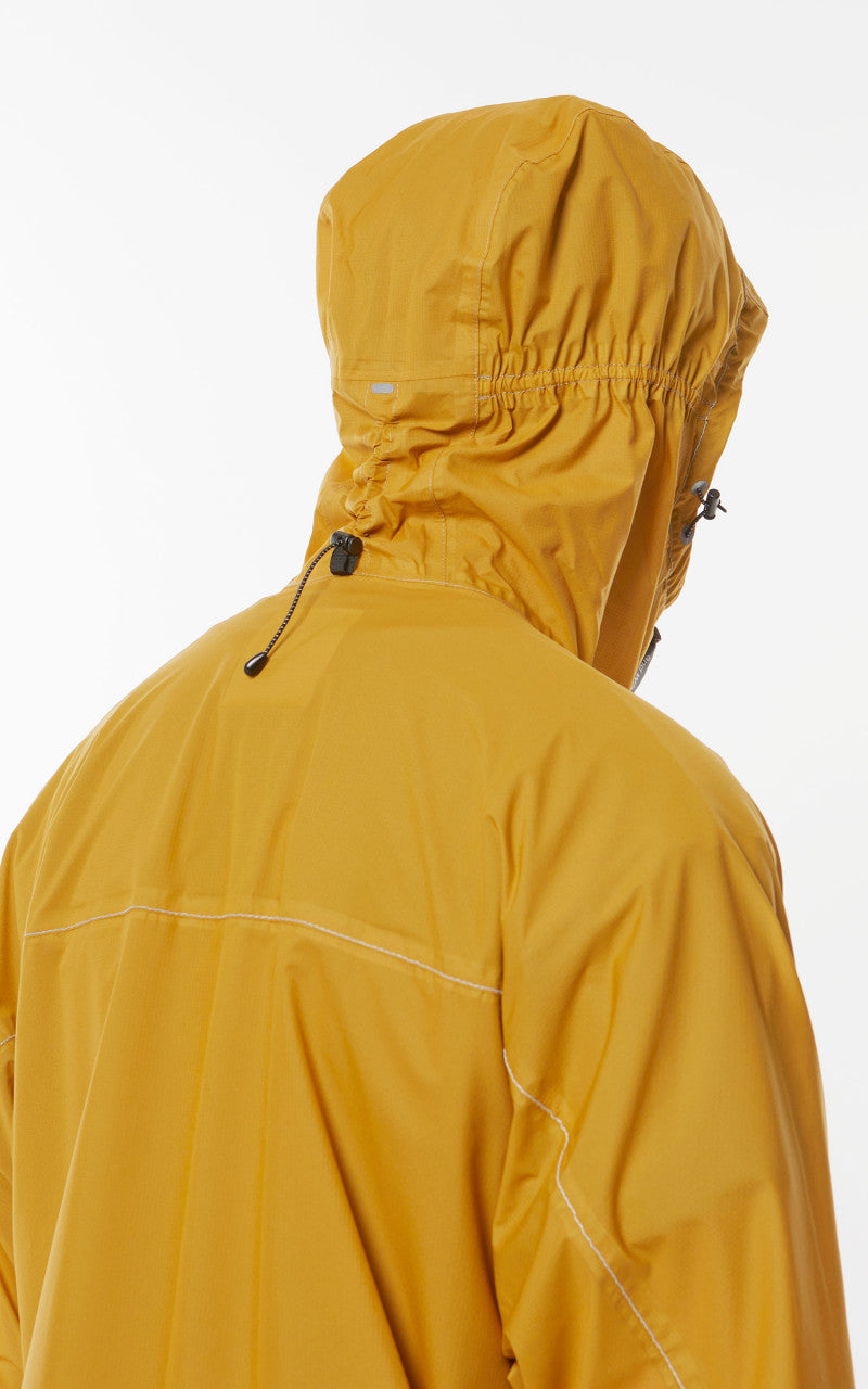 and wander 3L UL Rain Jacket Yellow