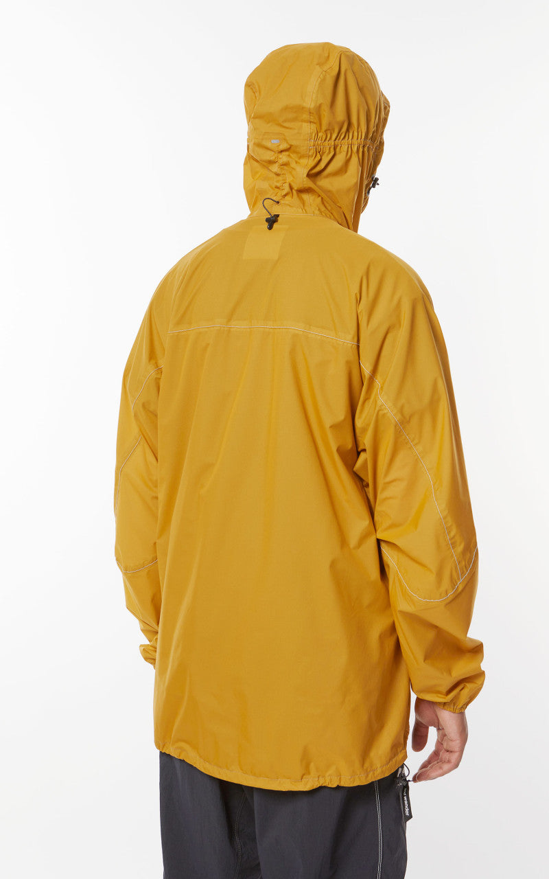 and wander 3L UL Rain Jacket Yellow