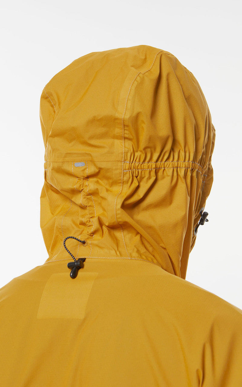 and wander 3L UL Rain Jacket Yellow