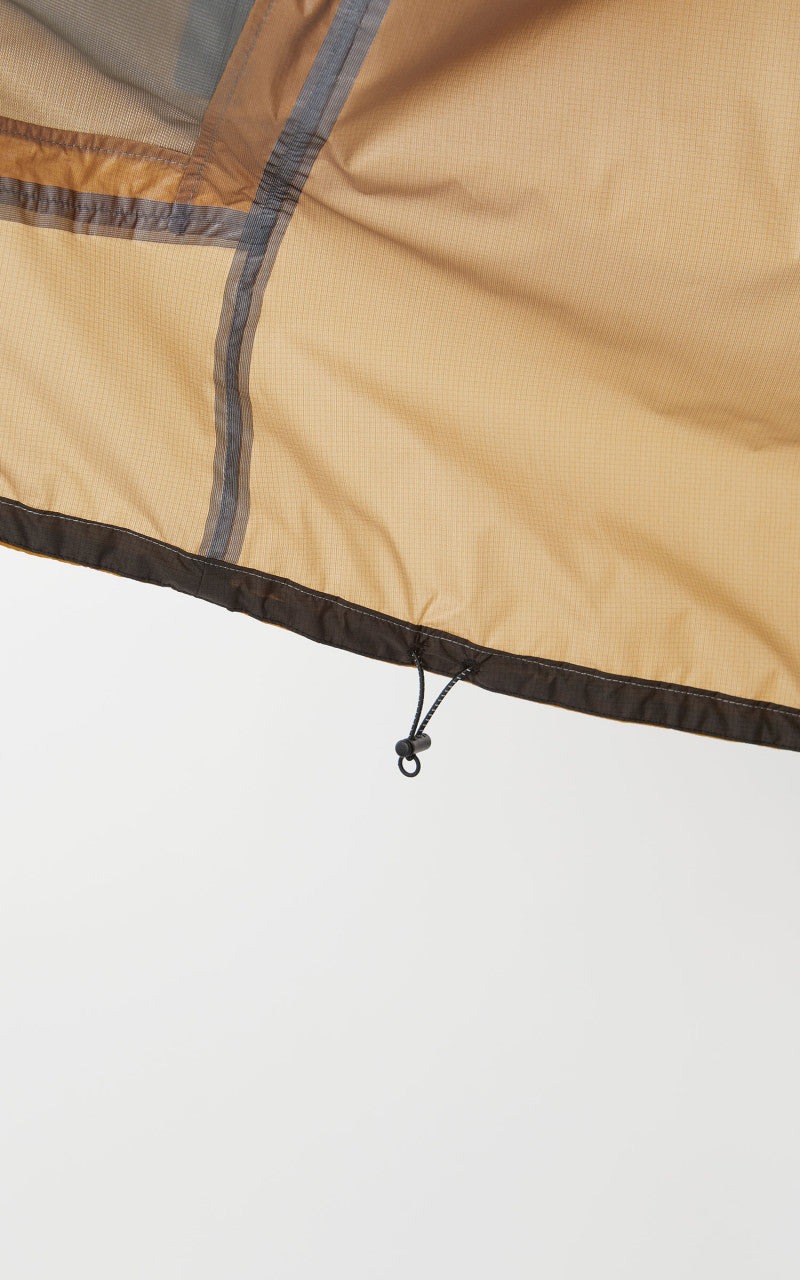 and wander 3L UL Rain Jacket Yellow