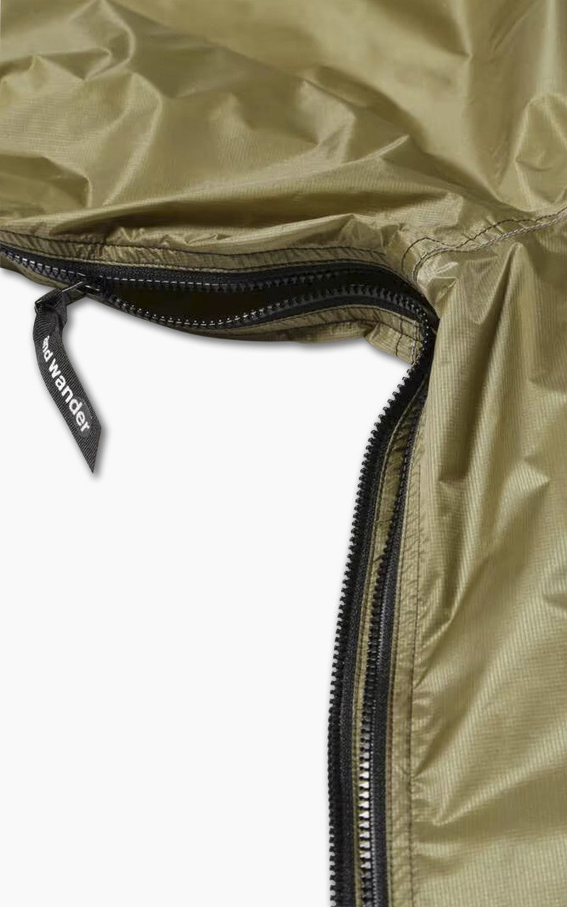 and wander Fly Rain Long Coat Beige