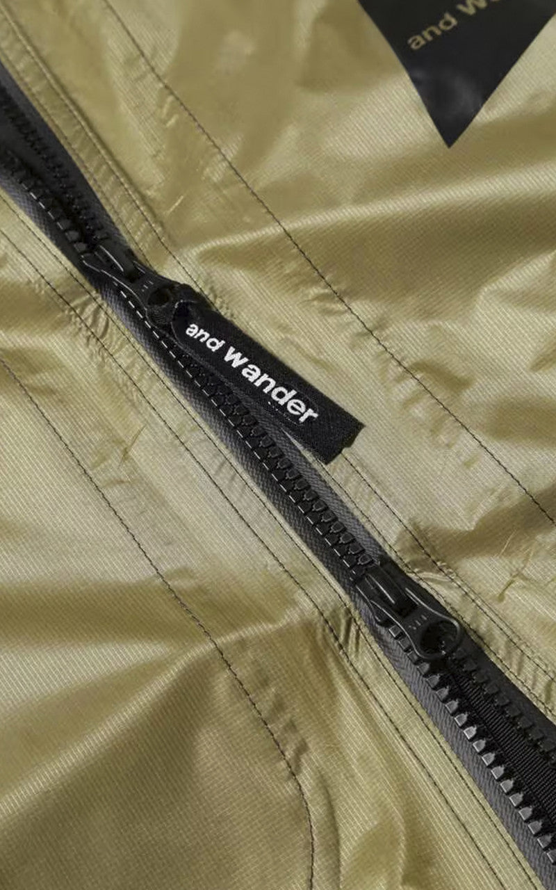 and wander Fly Rain Long Coat Beige