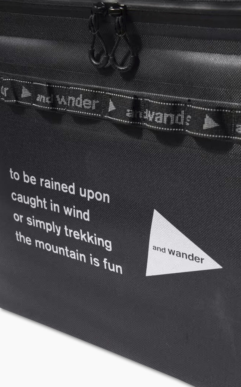 and wander Waterproof Cooler Bag Black