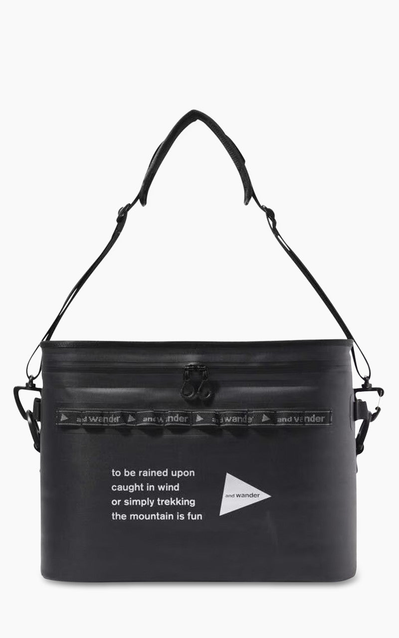 and wander Waterproof Cooler Bag Black