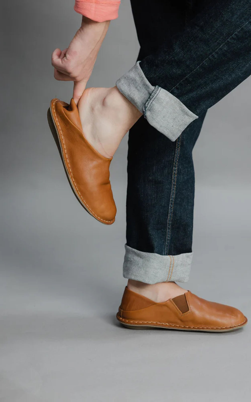 VIBAe ZUMA Leather Cognac Brown