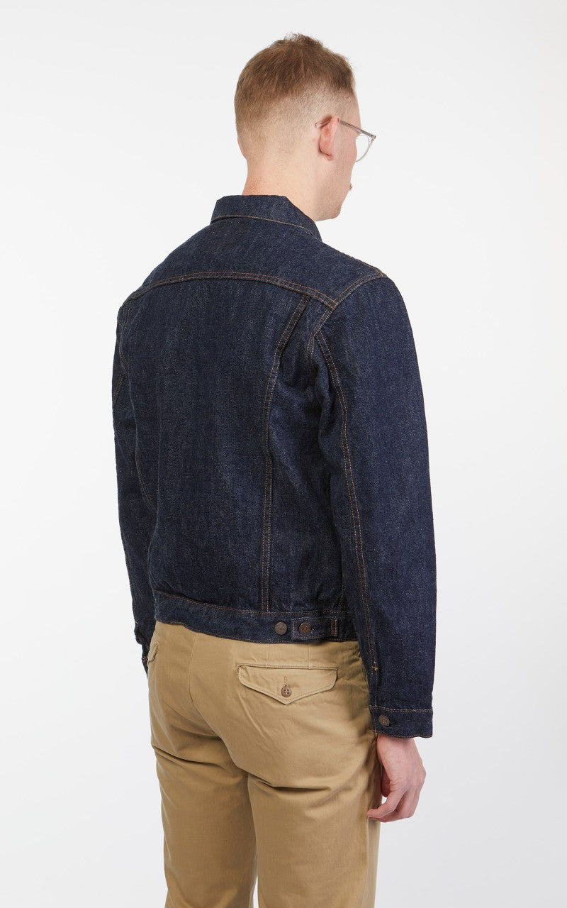 OrSlow 60s Type 3 Denim Jacket One Wash Indigo