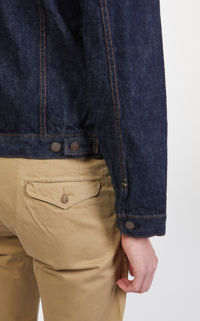 OrSlow 60s Type 3 Denim Jacket One Wash Indigo