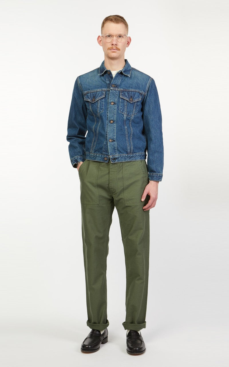 OrSlow 60s Type 3 Denim Jacket Used Indigo