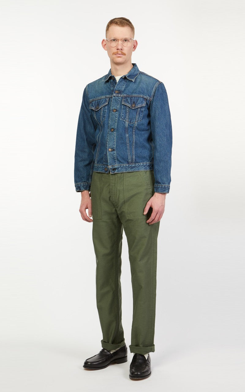 OrSlow 60s Type 3 Denim Jacket Used Indigo