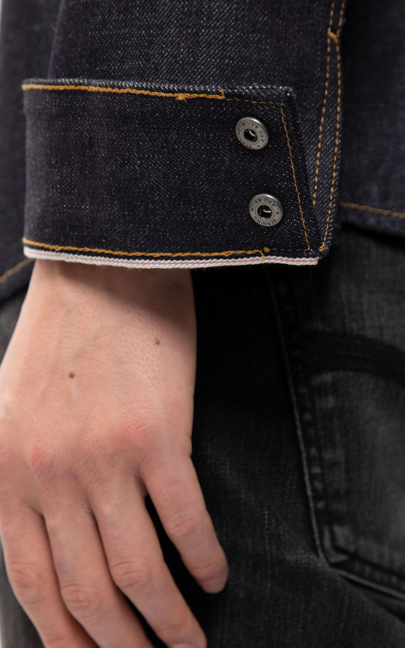 Nudie Jeans Jonas Denim Shirt Dry Ace Selvage