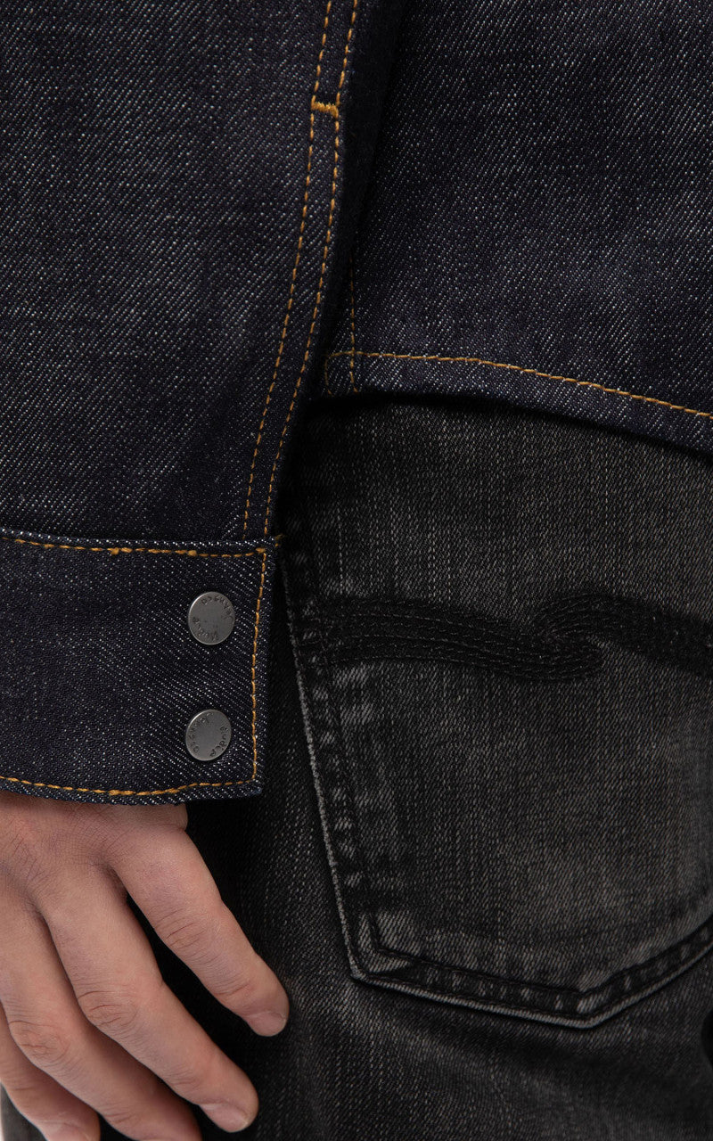 Nudie Jeans Jonas Denim Shirt Dry Ace Selvage
