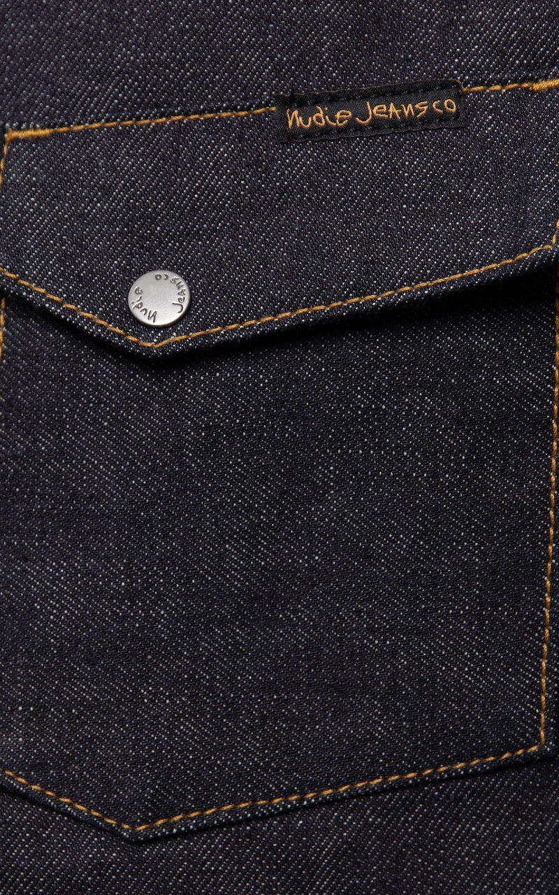Nudie Jeans Jonas Denim Shirt Dry Ace Selvage