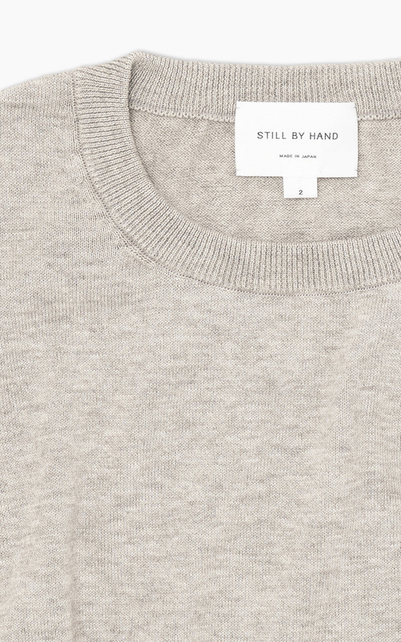 Still By Hand Yak Mix Cotton Vest Taupe