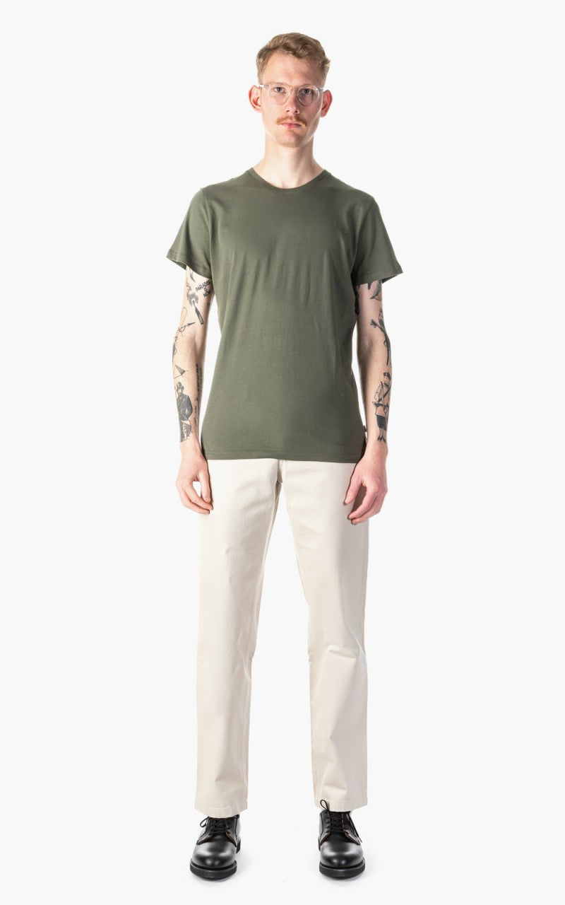 Resteröds R-Neck Tee Olive