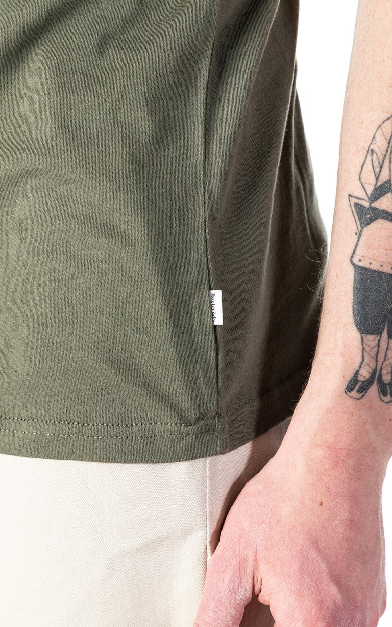 Resteröds R-Neck Tee Olive