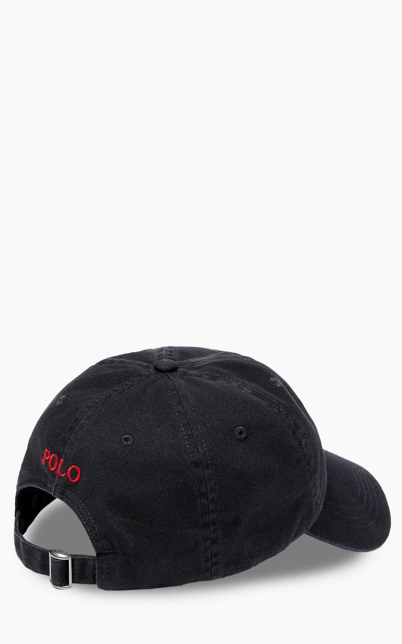 Polo Ralph Lauren Cotton Chino Baseball Cap Black