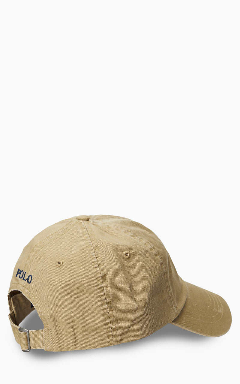 Polo Ralph Lauren Cotton Chino Baseball Cap Tan
