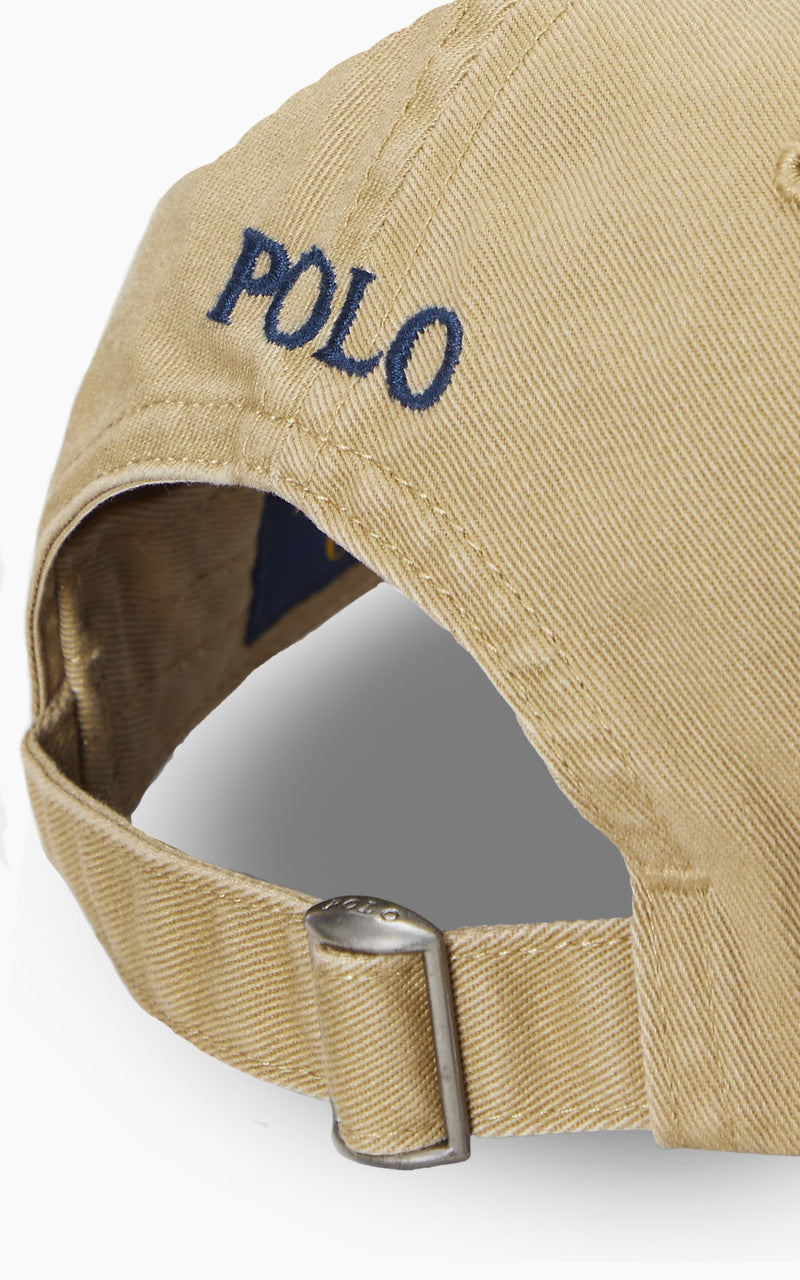 Polo Ralph Lauren Cotton Chino Baseball Cap Tan