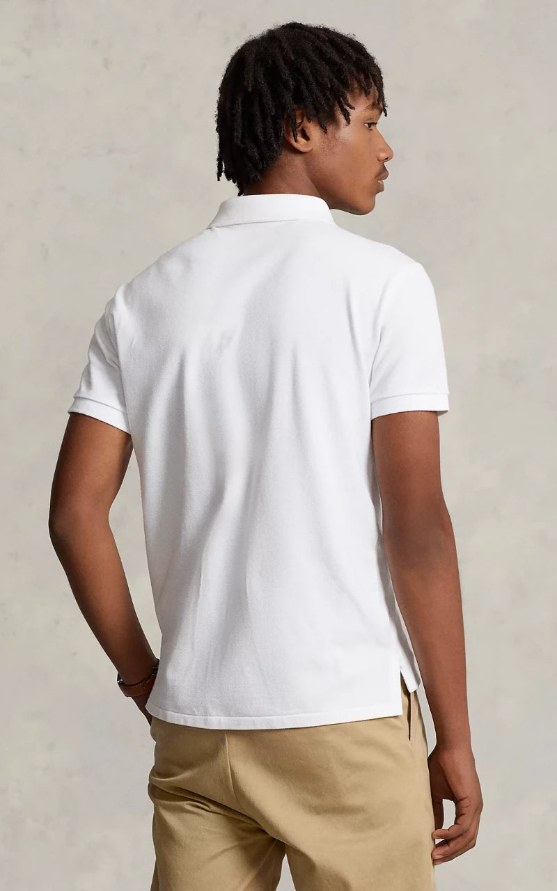 Polo Ralph Lauren The Iconic Mesh Polo Shirt White