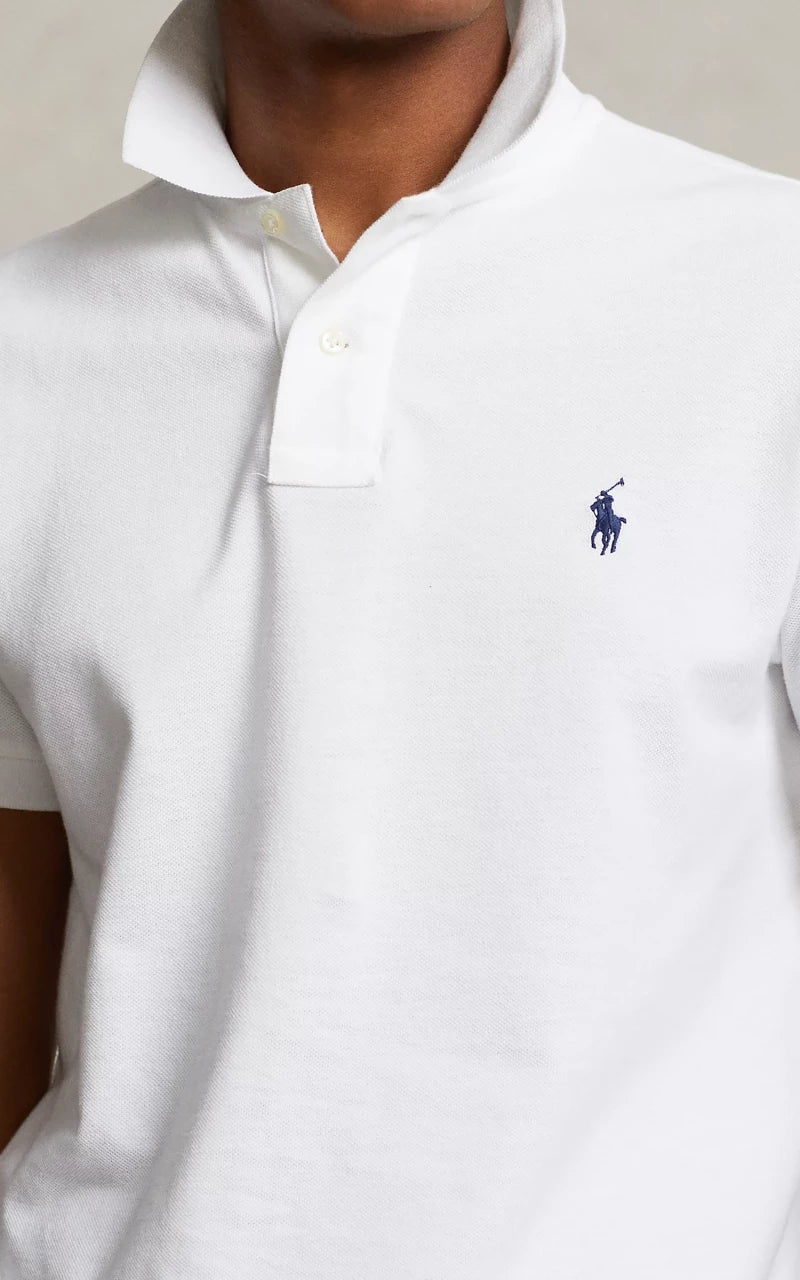 Polo Ralph Lauren The Iconic Mesh Polo Shirt White