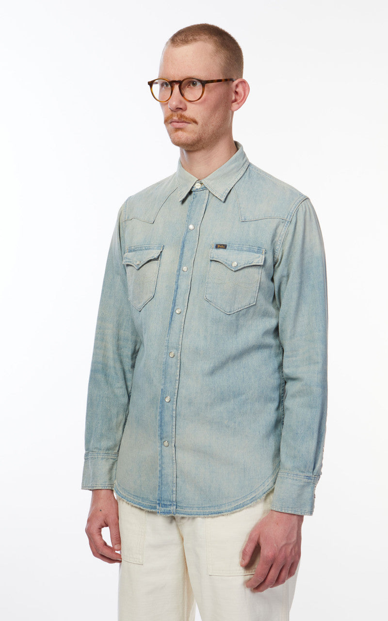 Polo Ralph Lauren Western Shirt Bailey Blue
