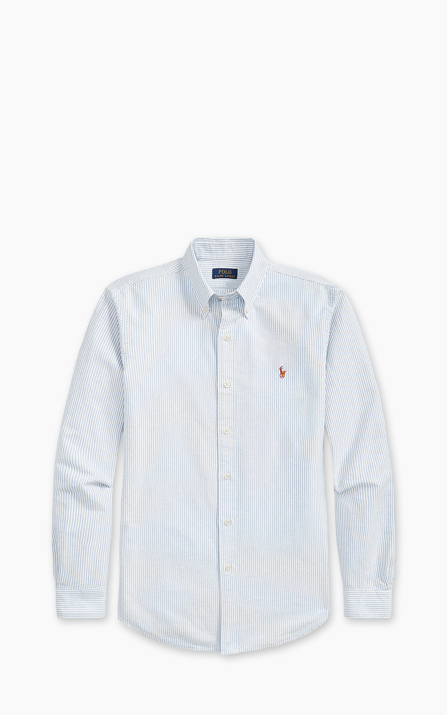 Polo Ralph Lauren Custom Fit Oxford Shirt Striped Blue/White