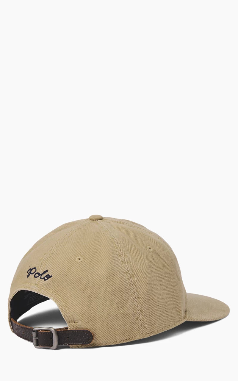 Polo Ralph Lauren Appliquéd Twill Ball Cap Cafe Tan