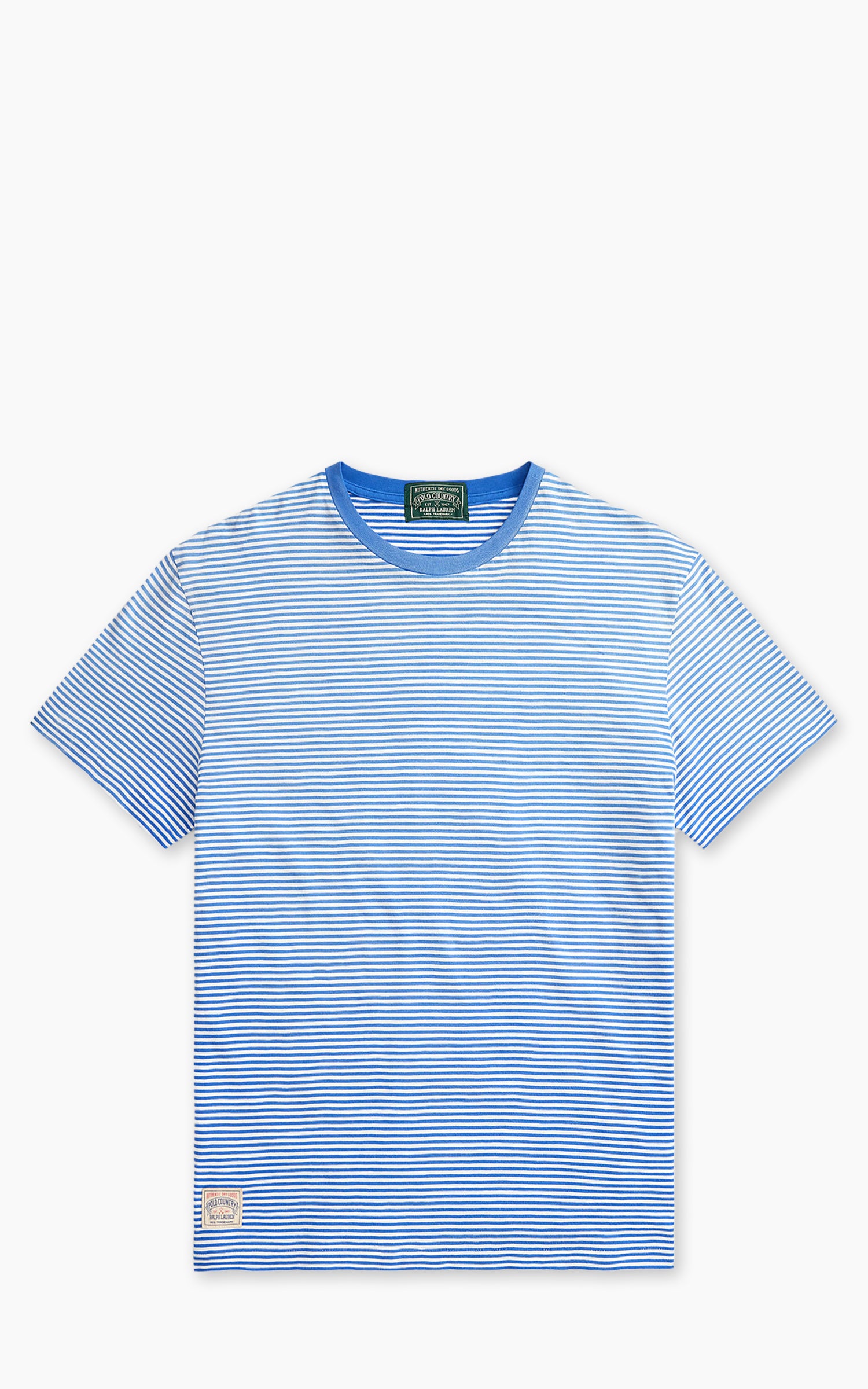 Polo Ralph Lauren Classic Fit Striped Jersey T-Shirt Dakota Blue Multi
