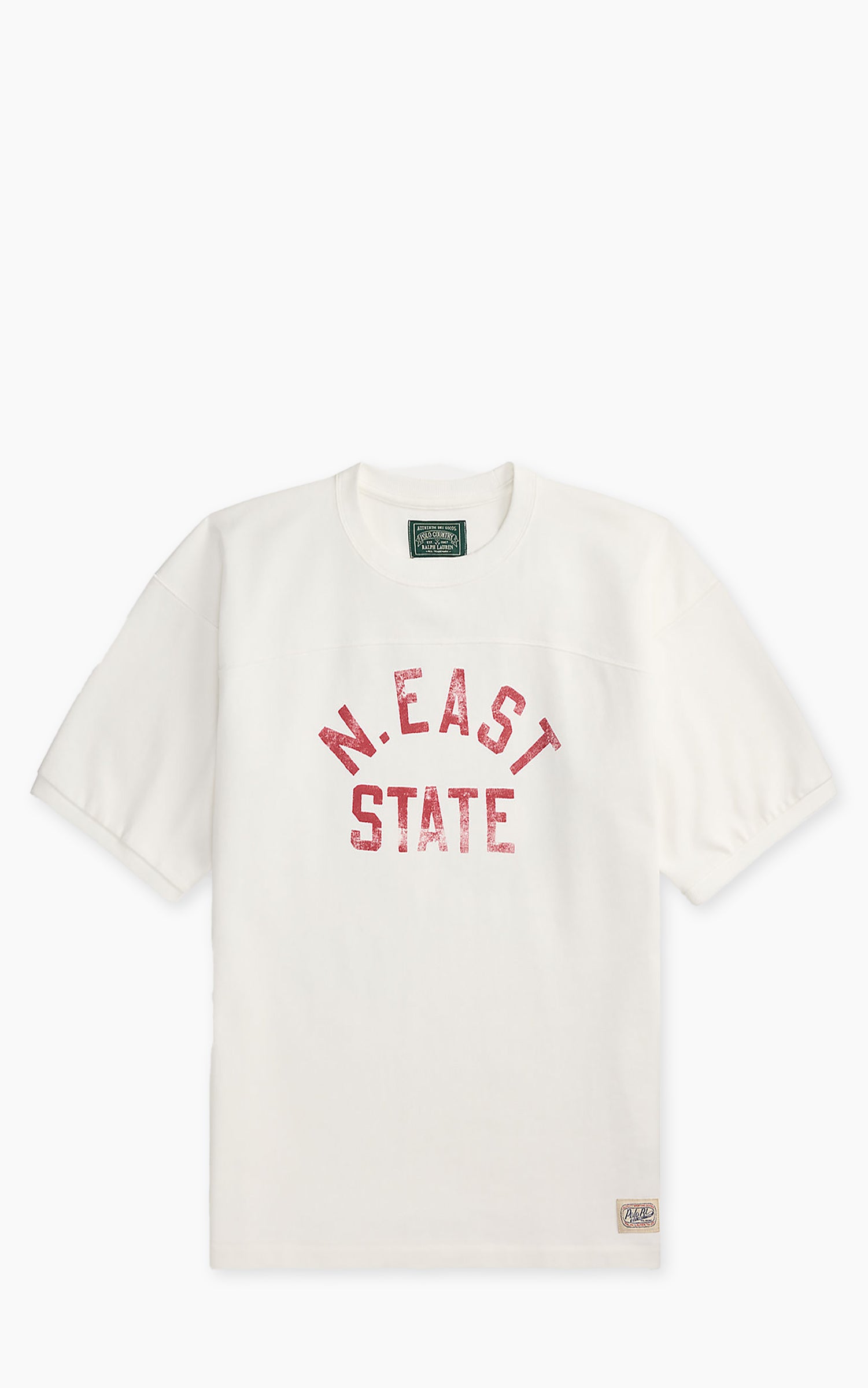 Polo Ralph Lauren Relaxed Fit Jersey Graphic T-Shirt Ceramic White