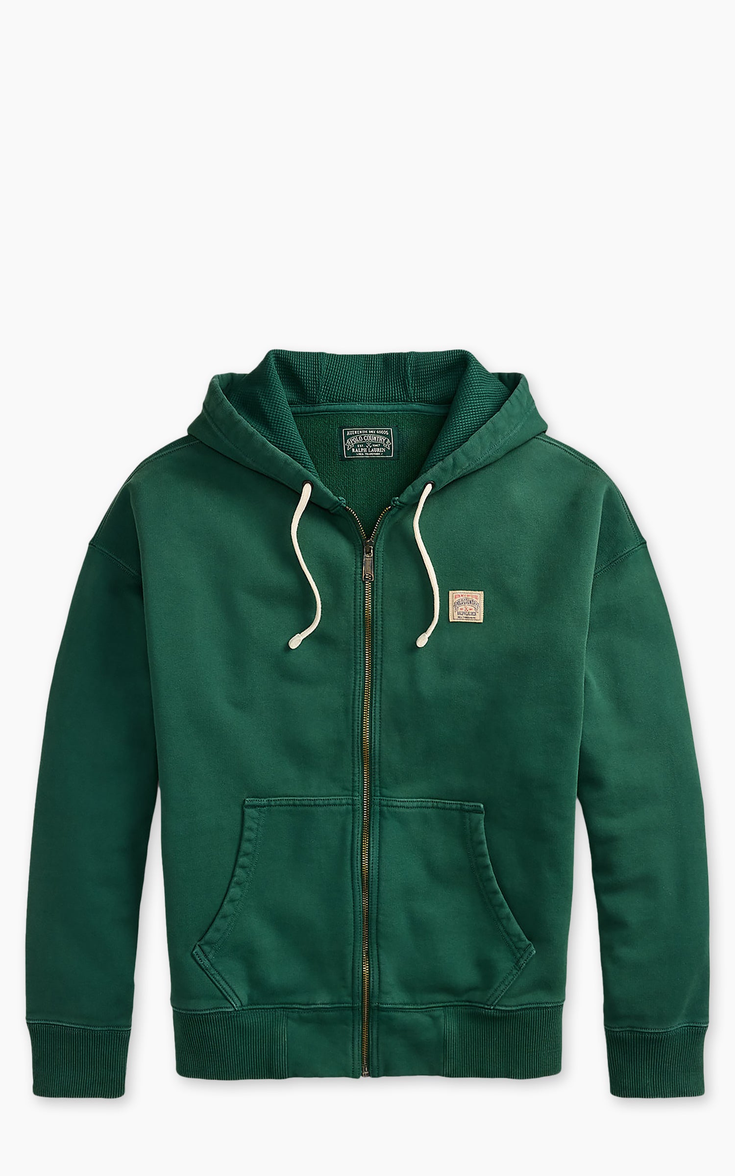 Polo Ralph Lauren Relaxed Fit Loopback Fleece Hoodie Wood Green