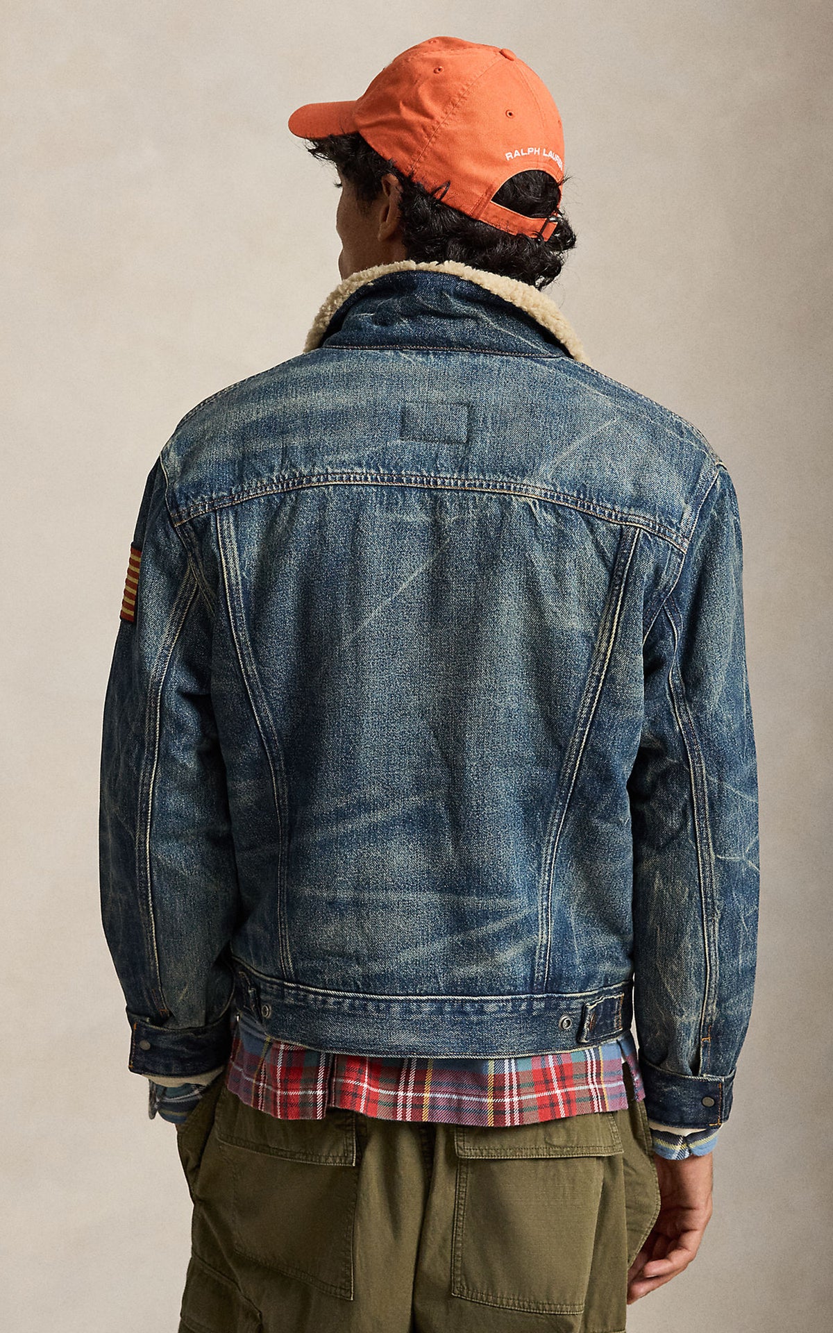 Polo Ralph Lauren Fleece-Lined Denim Trucker Jacket Earlton