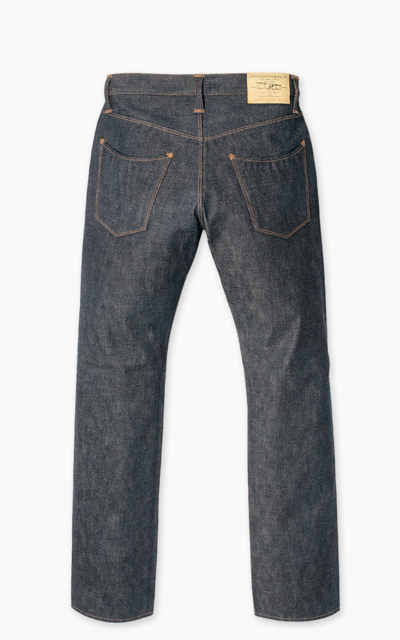 Stevenson Overall Co. Ventura Jeans Selvedge Unwashed Indigo