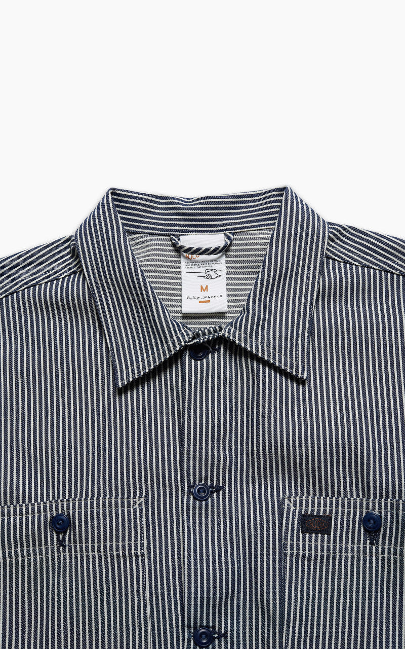 Nudie Jeans Vincent Hickory Stripe