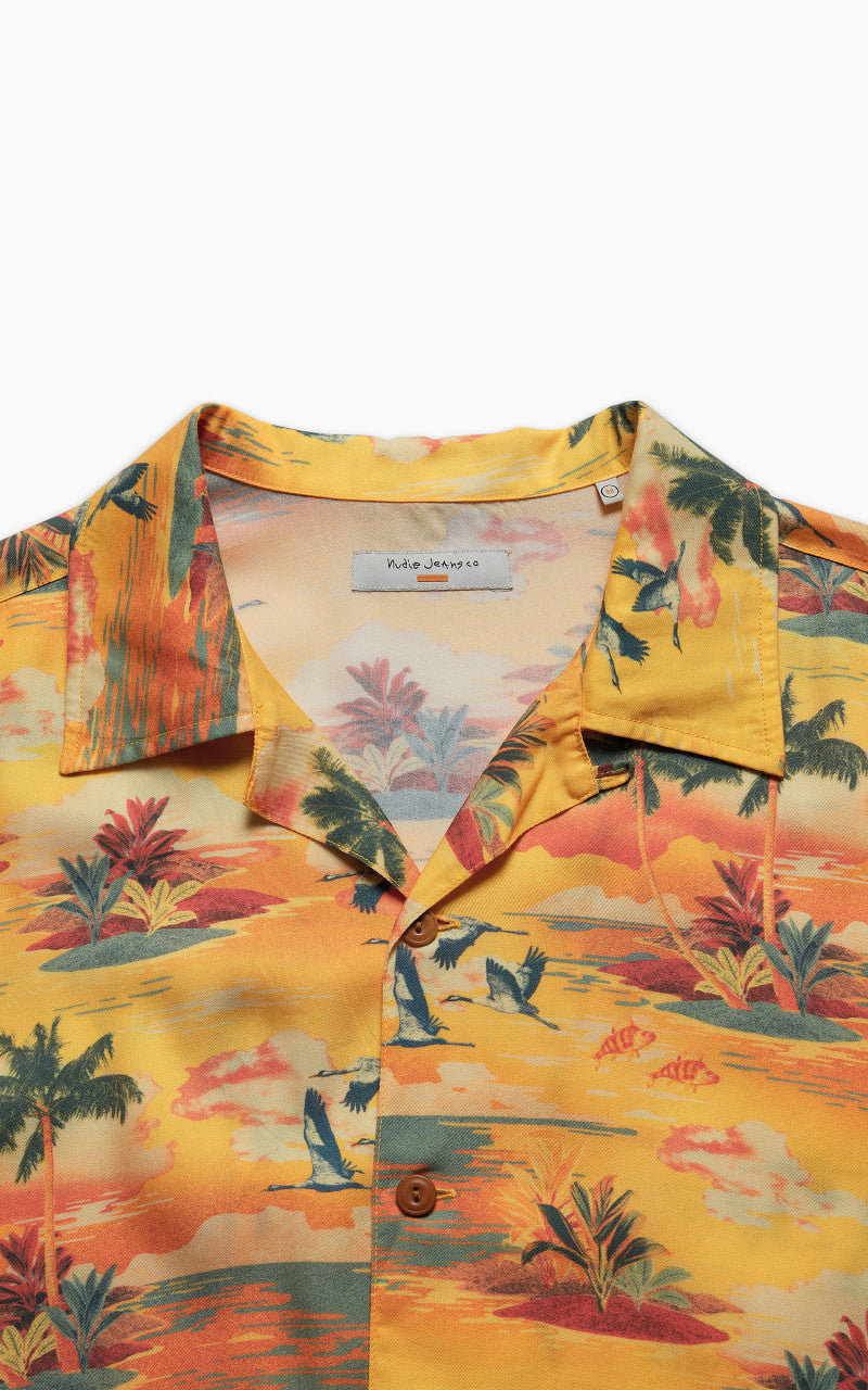 Nudie Jeans Arvid Hawaii Sunflower