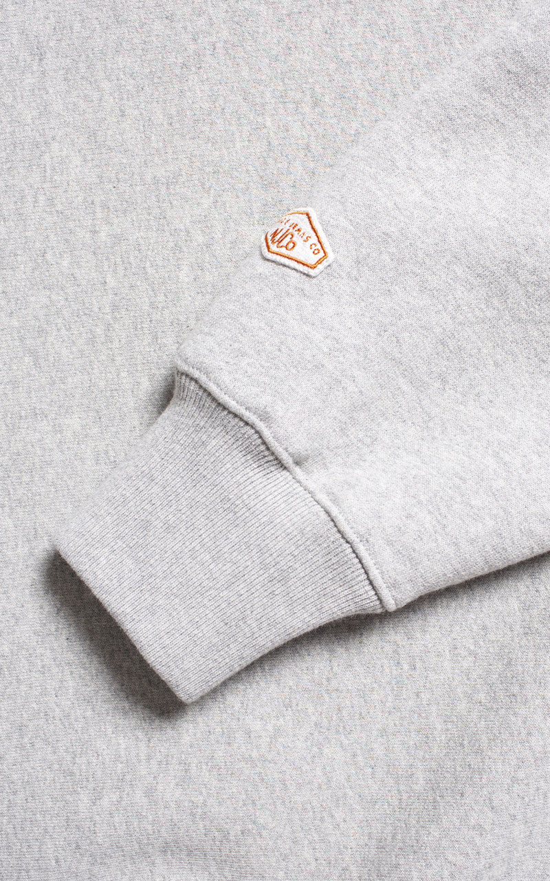 Nudie Jeans Hasse Crew Neck Greymelange