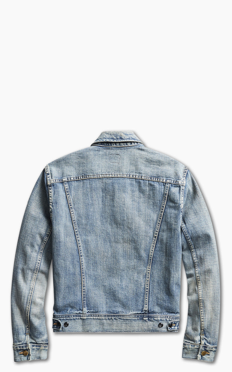 RRL Lot 271 Denim Trucker Jacket Leeland Wash