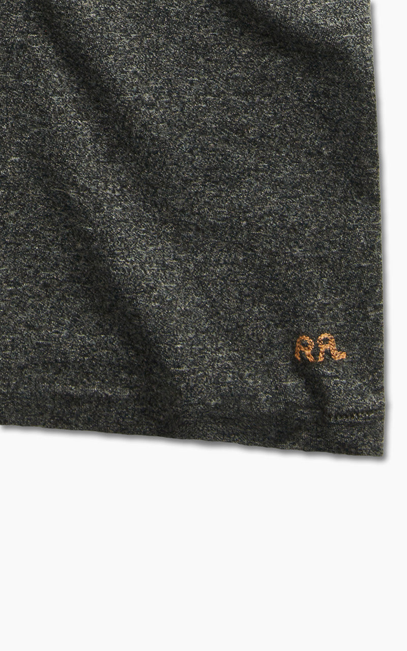 RRL Garment-Dyed Pocket T-Shirt Heather Grey