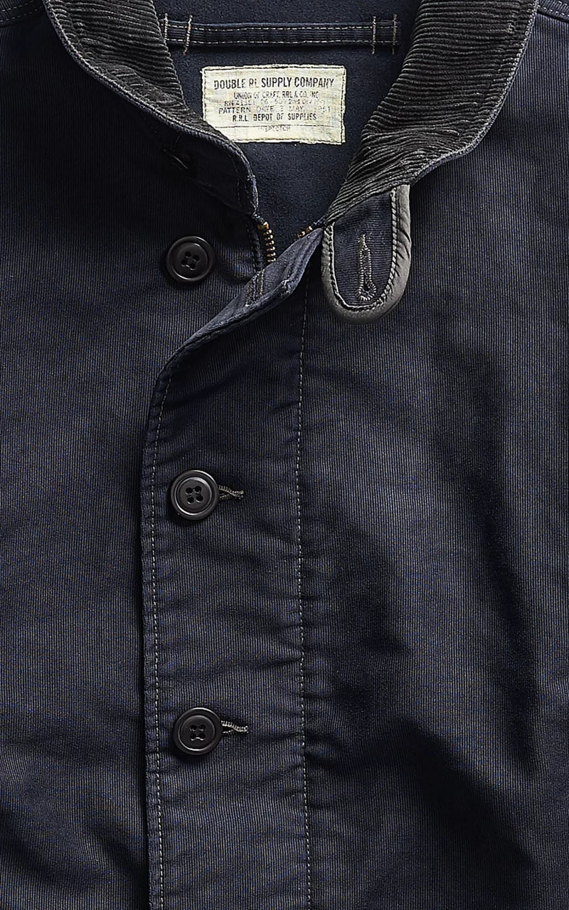 RRL Bower Deck Jacket Dark Navy