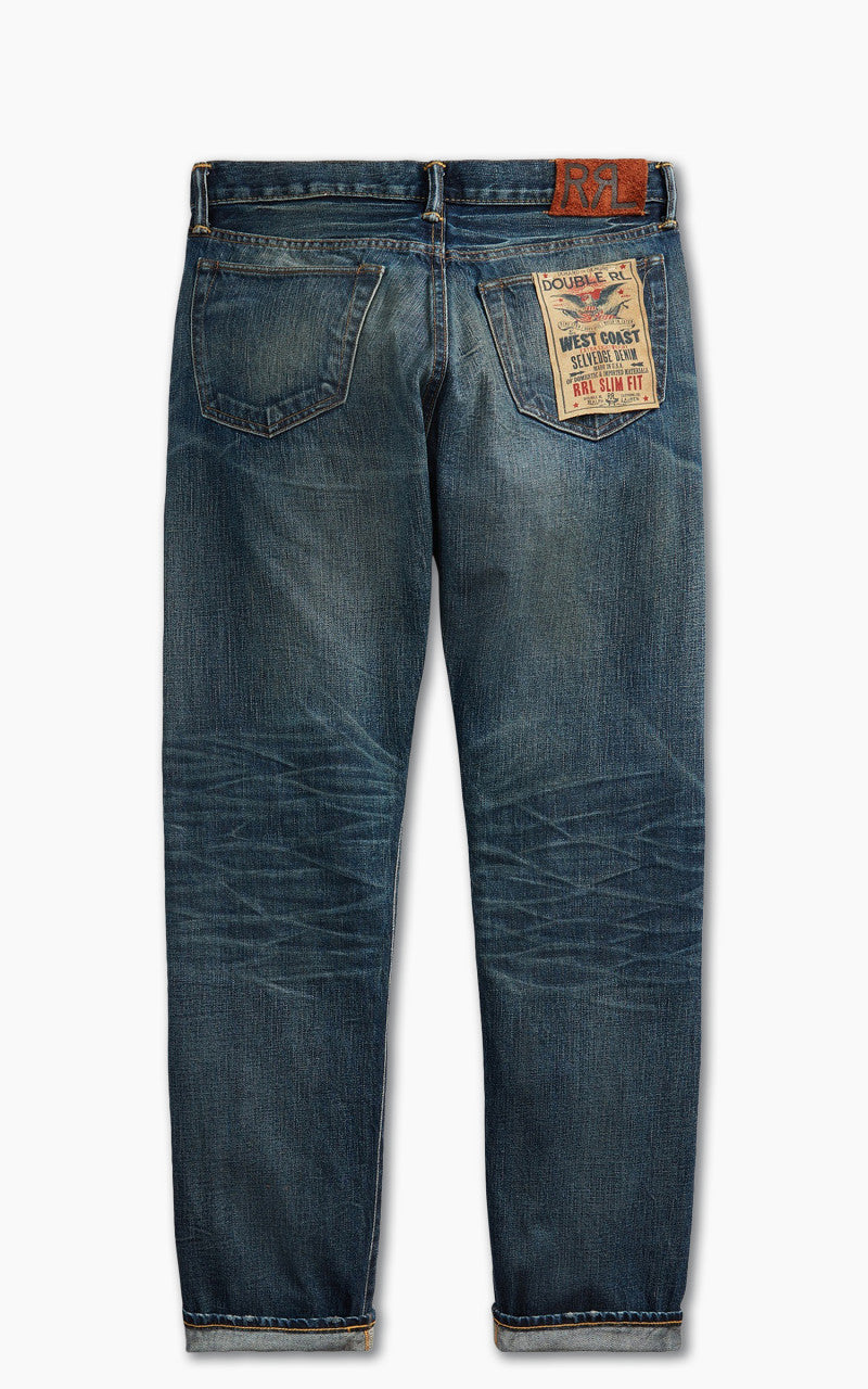 RRL Slim Fit Selvedge Jean Ridgecrest Wash