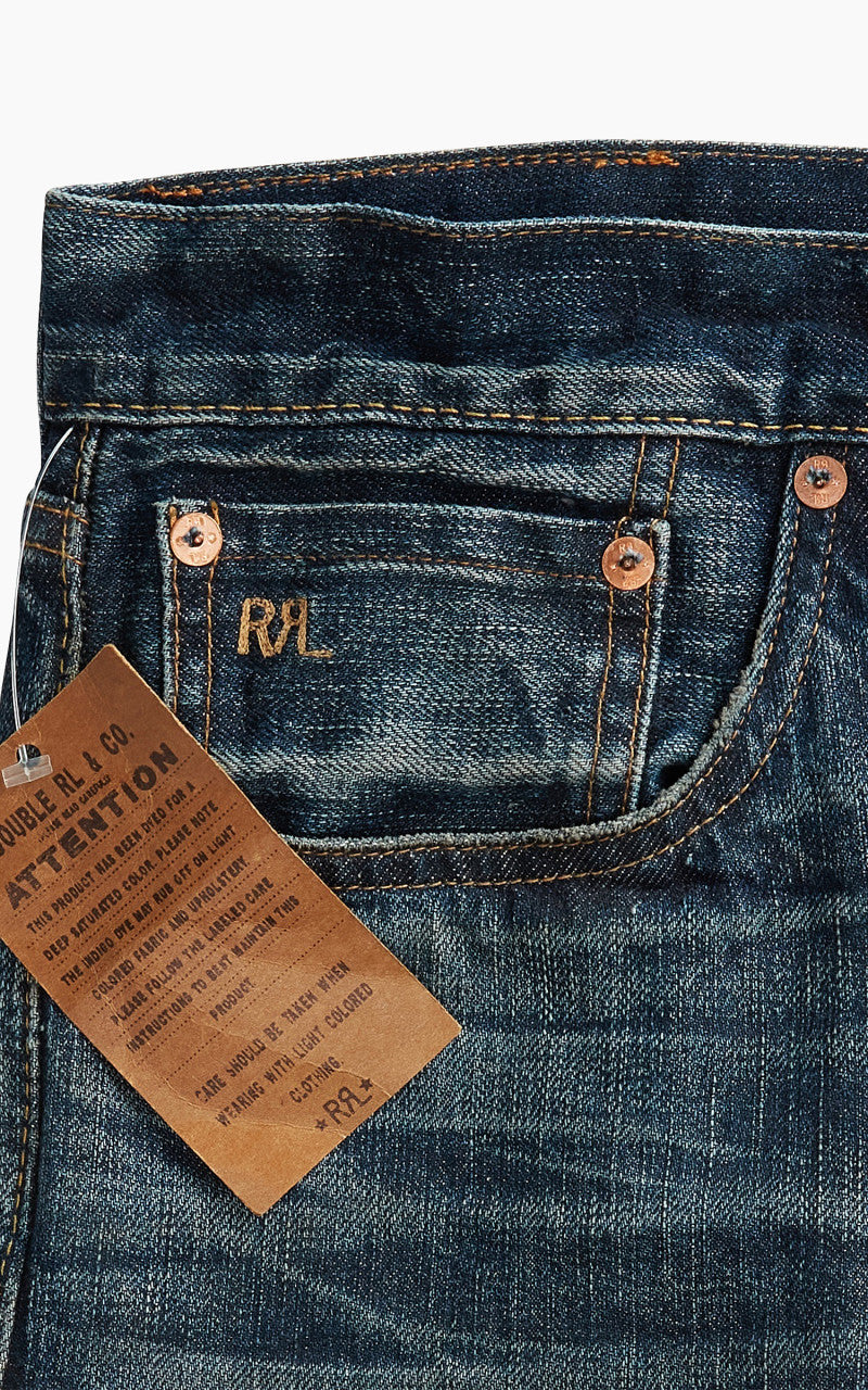 RRL Slim Fit Selvedge Jean Ridgecrest Wash