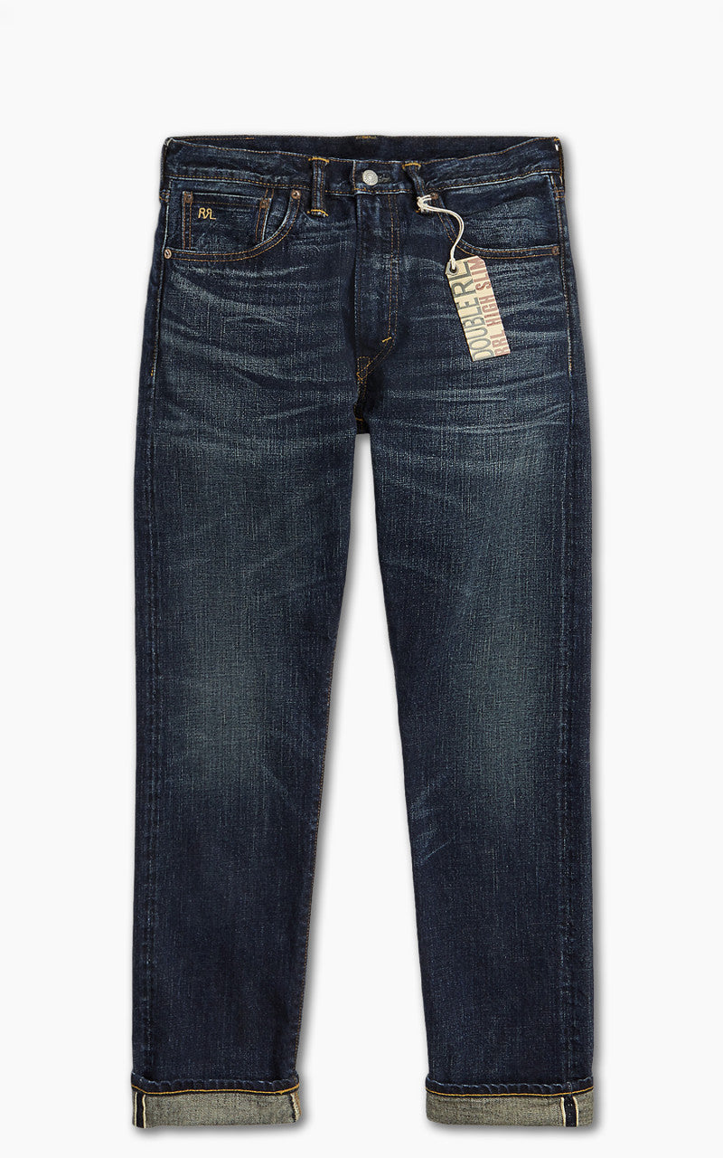 RRL High Slim Selvedge Jean Bayview Wash