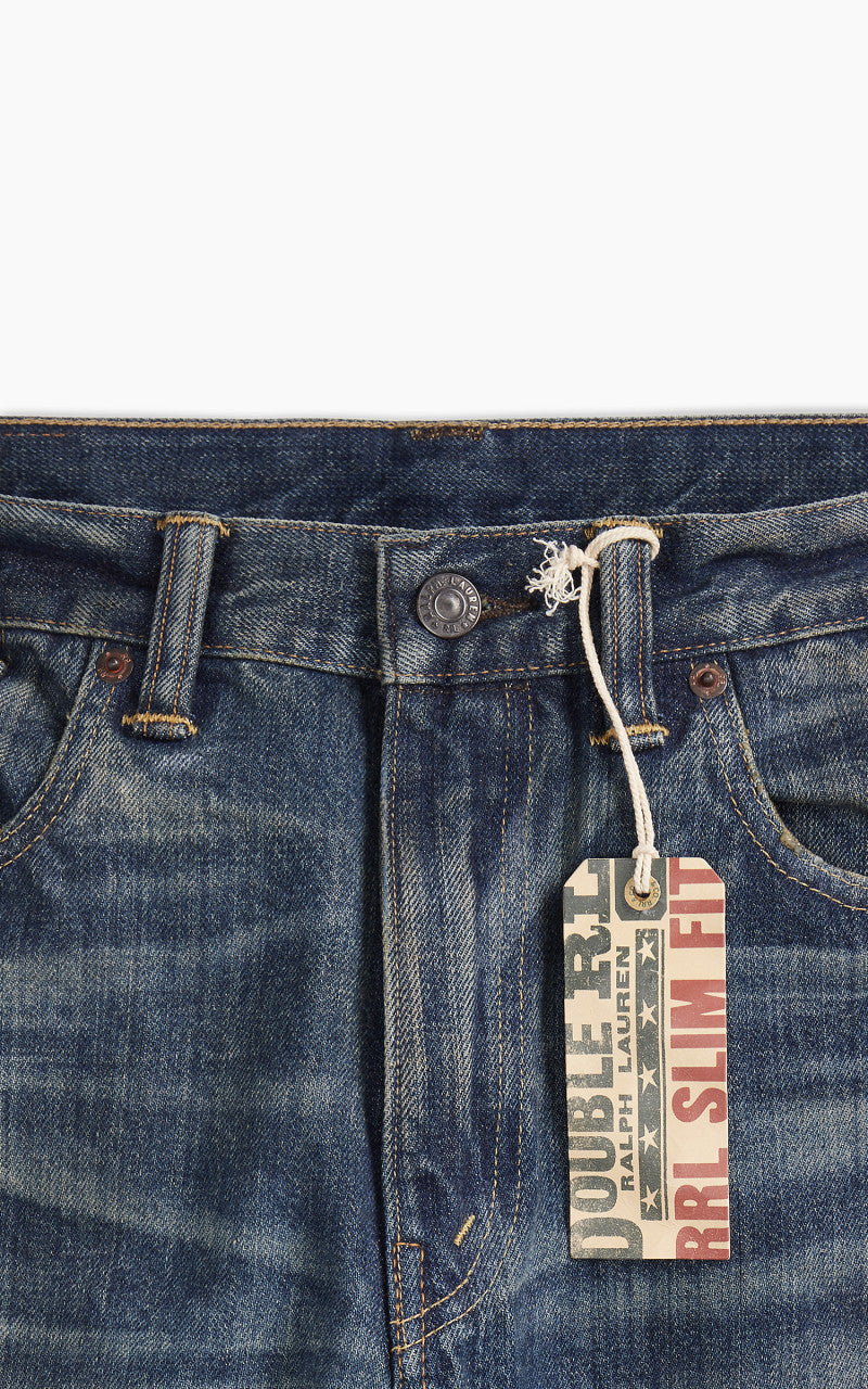 RRL Slim Fit Jean Belgrade Wash