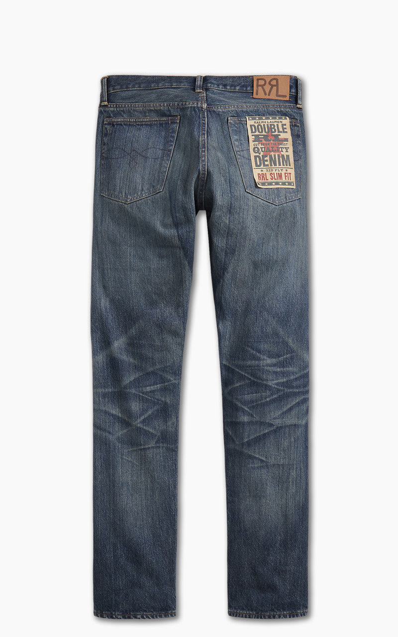 RRL Slim Fit Jean Belgrade Wash