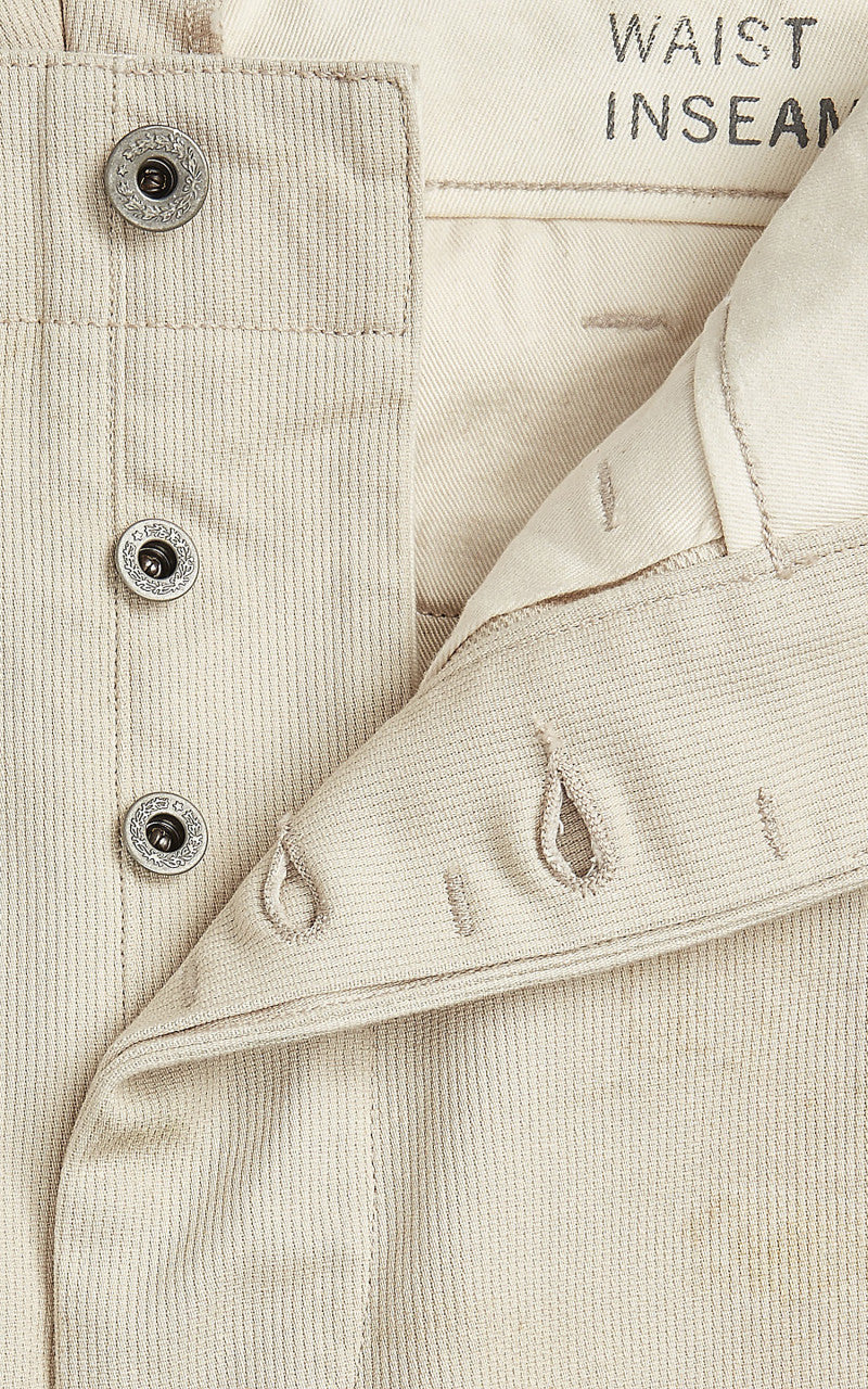 RRL Field Chino Distressed Bedford Cord Stone