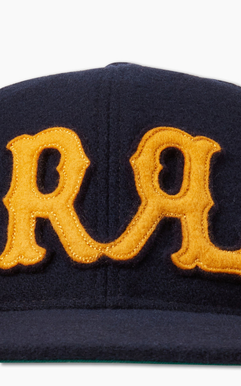 RRL 1930s Wool Ball Cap Navy
