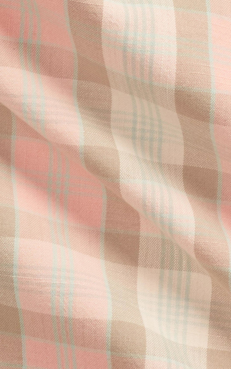 RRL Plaid Woven Workshirt Pink Multi