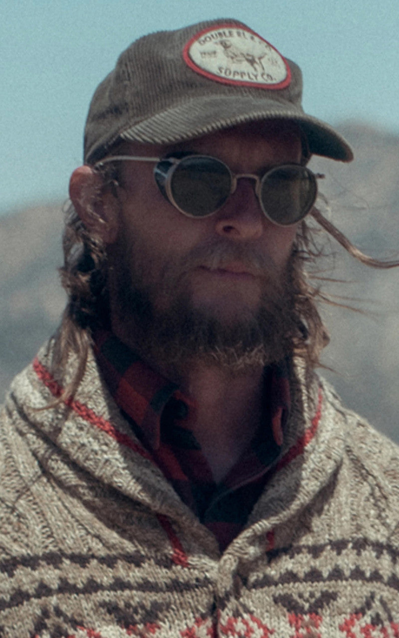 RRL Dog-Patch Corduroy Trucker Cap Loden